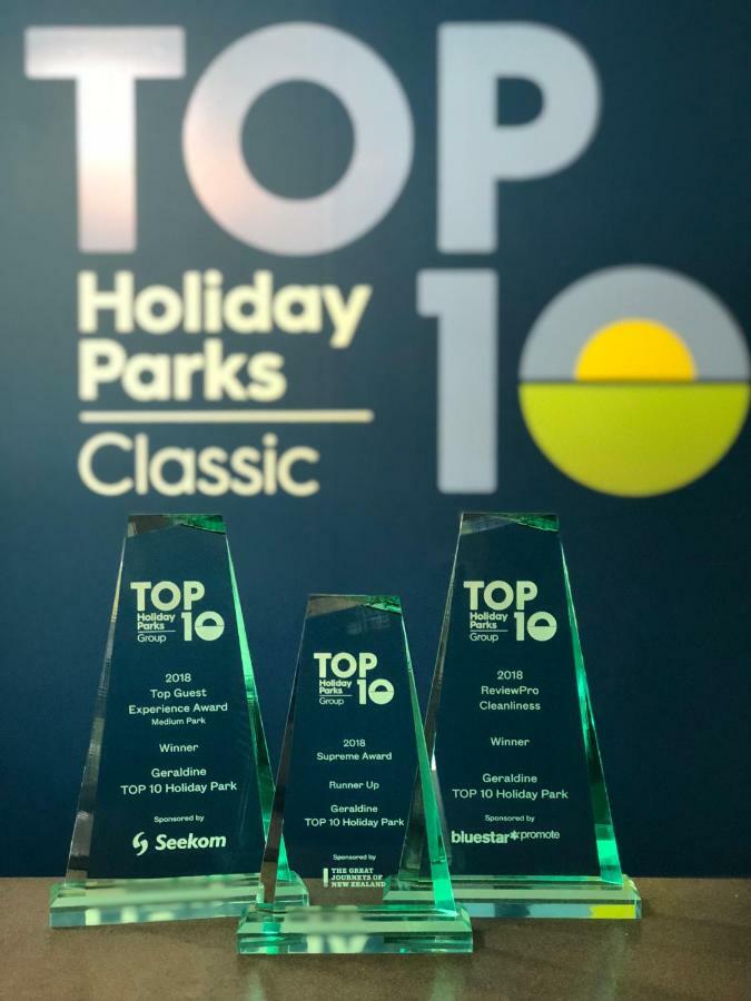 Geraldine TOP 10 Holiday Park Dış mekan fotoğraf